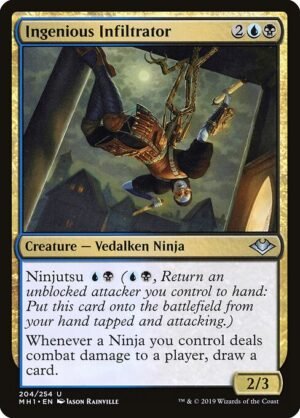 Ingenious Infiltrator<br /><span class="collector-number">Collector No. 204</span>