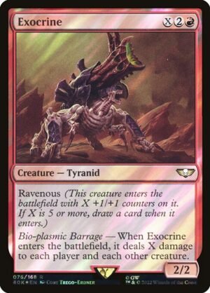 Exocrine - Surge Foil<br /><span class="collector-number">Collector No. 76★</span>