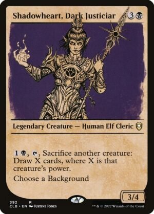 Shadowheart, Dark Justiciar<br /><span class="collector-number">Collector No. 392</span>