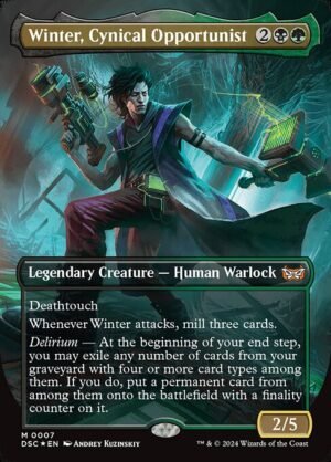 Winter, Cynical Opportunist<br /><span class="collector-number">Collector No. 7</span>