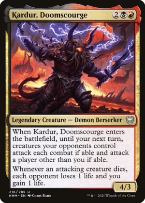 Kardur, Doomscourge<br /><span class="collector-number">Collector No. 216</span>