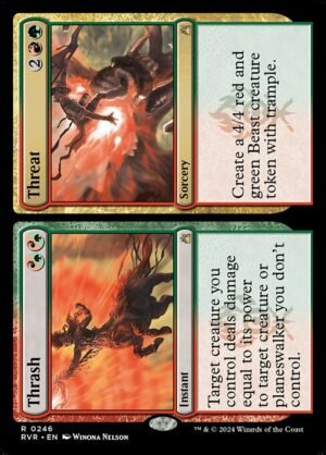 Thrash // Threat - Foil<br /><span class="collector-number">Collector No. 246</span>