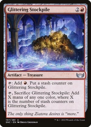 Glittering Stockpile<br /><span class="collector-number">Collector No. 107</span>