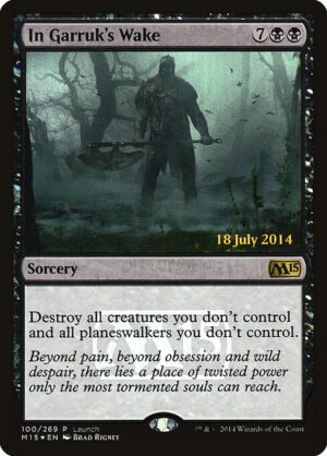 In Garruk's Wake - Foil<br /><span class="collector-number">Collector No. 100</span>