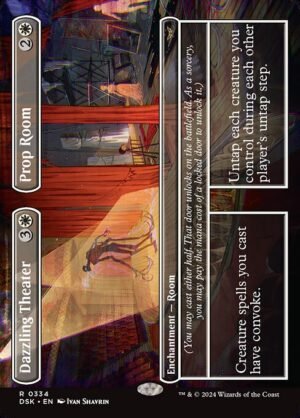 Dazzling Theater // Prop Room - Foil<br /><span class="collector-number">Collector No. 334</span>