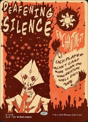 Deafening Silence - Foil<br /><span class="collector-number">Collector No. 1219</span>