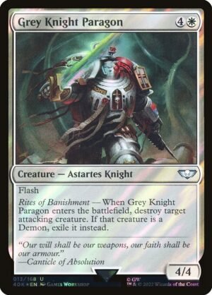 Grey Knight Paragon - Surge Foil<br /><span class="collector-number">Collector No. 13★</span>