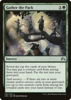 Gather the Pack<br /><span class="collector-number">Collector No. 178</span>