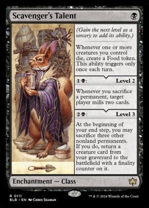 Scavenger's Talent<br /><span class="collector-number">Collector No. 111</span>