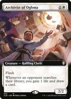 Archivist of Oghma - Foil<br /><span class="collector-number">Collector No. 553</span>