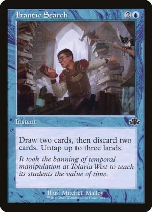 Frantic Search<br /><span class="collector-number">Collector No. 285</span>