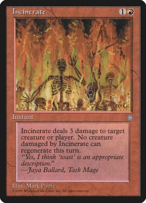 Incinerate<br /><span class="collector-number">Collector No. 194</span>
