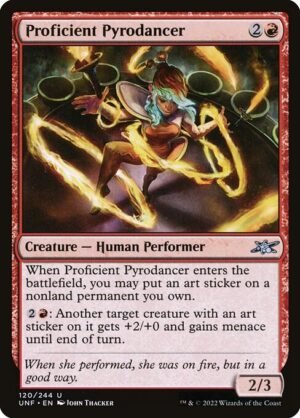 Proficient Pyrodancer<br /><span class="collector-number">Collector No. 120</span>