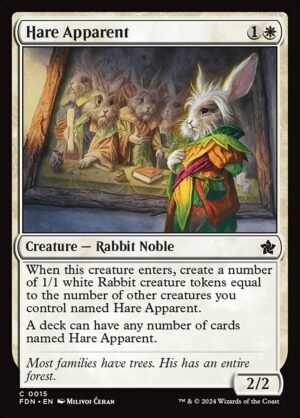 Hare Apparent<br /><span class="collector-number">Collector No. 15</span>