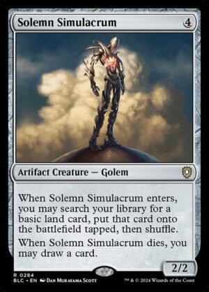 Solemn Simulacrum<br /><span class="collector-number">Collector No. 284</span>