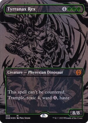Tyrranax Rex - Foil<br /><span class="collector-number">Collector No. 355</span>