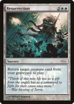 Resurrection - Foil<br /><span class="collector-number">Collector No. 6</span>
