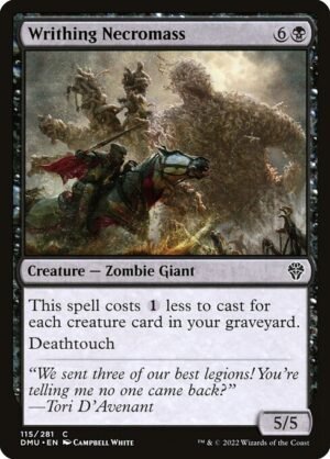 Writhing Necromass<br /><span class="collector-number">Collector No. 115</span>