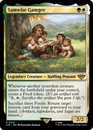 Samwise Gamgee - Foil<br /><span class="collector-number">Collector No. 222</span>