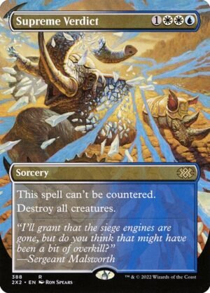 Supreme Verdict - Foil<br /><span class="collector-number">Collector No. 388</span>