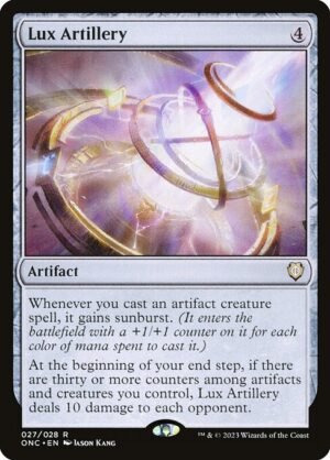 Lux Artillery<br /><span class="collector-number">Collector No. 27</span>