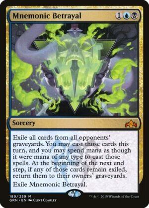 Mnemonic Betrayal<br /><span class="collector-number">Collector No. 189</span>
