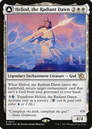 Heliod, the Radiant Dawn // Heliod, the Warped Eclipse<br /><span class="collector-number">Collector No. 17</span>