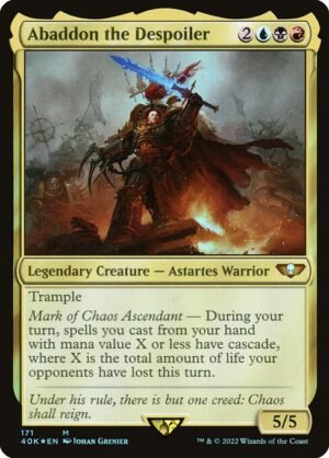 Abaddon the Despoiler - Foil<br /><span class="collector-number">Collector No. 171</span>