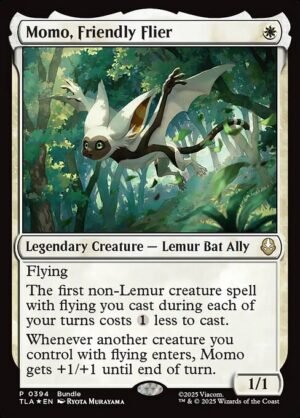 Momo, Friendly Flier - Foil<br /><span class="collector-number">Collector No. 394</span>