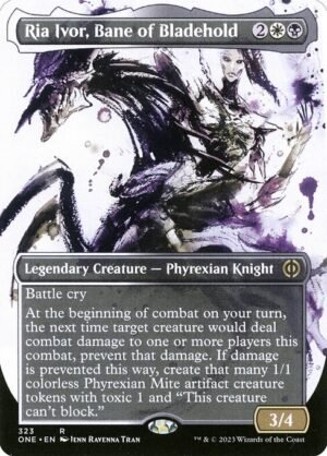 Ria Ivor, Bane of Bladehold<br /><span class="collector-number">Collector No. 323</span>
