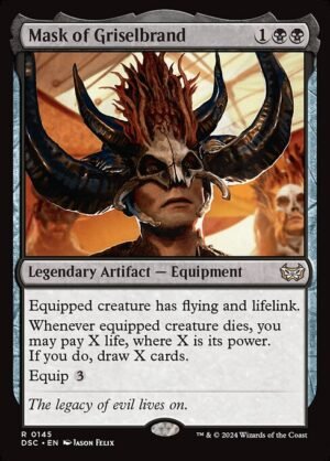 Mask of Griselbrand<br /><span class="collector-number">Collector No. 145</span>