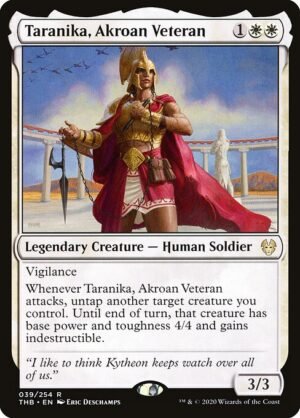 Taranika, Akroan Veteran - Foil<br /><span class="collector-number">Collector No. 39</span>