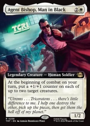 Agent Bishop, Man in Black<br /><span class="collector-number">Collector No. 258</span>