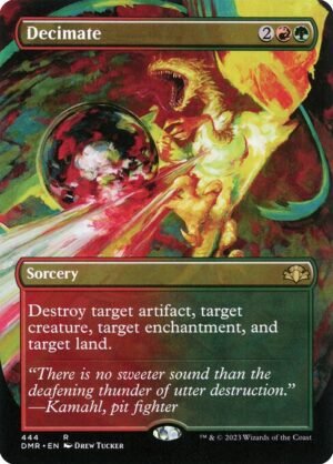 Decimate<br /><span class="collector-number">Collector No. 444</span>