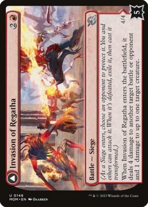 Invasion of Regatha // Disciples of the Inferno<br /><span class="collector-number">Collector No. 148</span>