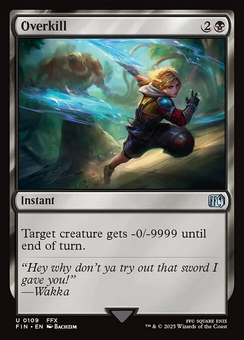 Overkill<br /><span class="collector-number">Collector No. 109</span>