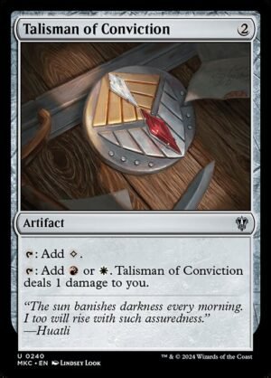 Talisman of Conviction<br /><span class="collector-number">Collector No. 240</span>