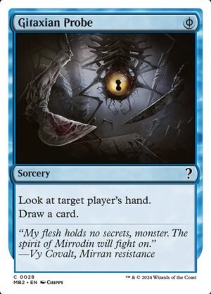 Gitaxian Probe<br /><span class="collector-number">Collector No. 28</span>