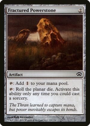 Fractured Powerstone<br /><span class="collector-number">Collector No. 111</span>