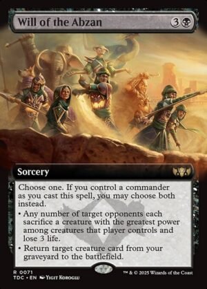 Will of the Abzan<br /><span class="collector-number">Collector No. 71</span>