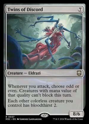 Twins of Discord<br /><span class="collector-number">Collector No. 37</span>