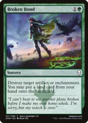 Broken Bond<br /><span class="collector-number">Collector No. 157</span>