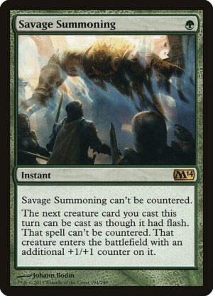 Savage Summoning<br /><span class="collector-number">Collector No. 194</span>