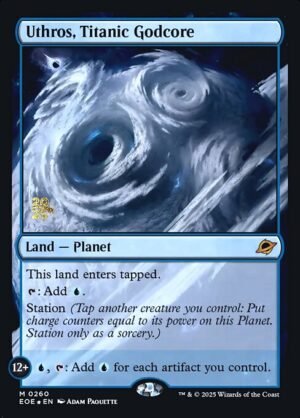 Uthros, Titanic Godcore - Foil<br /><span class="collector-number">Collector No. 260s</span>