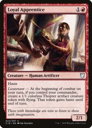 Loyal Apprentice<br /><span class="collector-number">Collector No. 23</span>