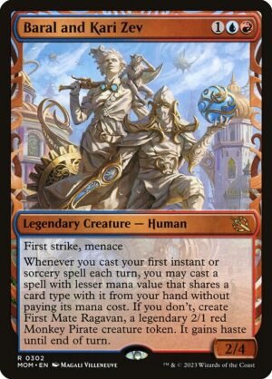 Baral and Kari Zev<br /><span class="collector-number">Collector No. 302</span>
