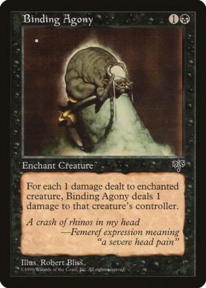 Binding Agony<br /><span class="collector-number">Collector No. 106</span>