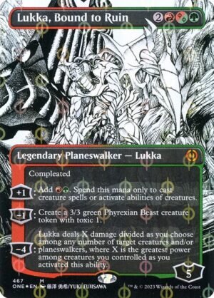 Lukka, Bound to Ruin - Foil<br /><span class="collector-number">Collector No. 467</span>