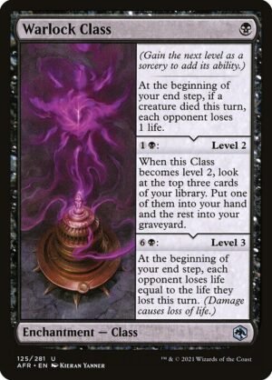 Warlock Class<br /><span class="collector-number">Collector No. 125</span>