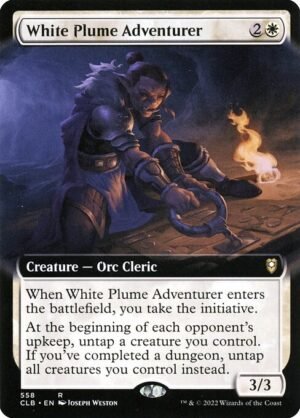 White Plume Adventurer<br /><span class="collector-number">Collector No. 558</span>